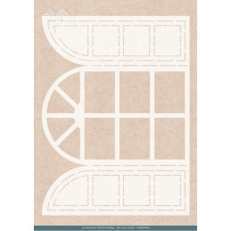 Card Deco Essentials - Stencil A4 - Window
