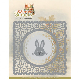 Berries Beauties - Winter Bunnies - Bunny Frame