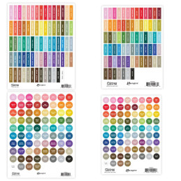 Ranger - Tim Holtz - Distress Label Assortment Sheets - White