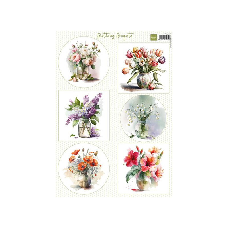 Marianne Design - Birthday Bouquets - VK9639