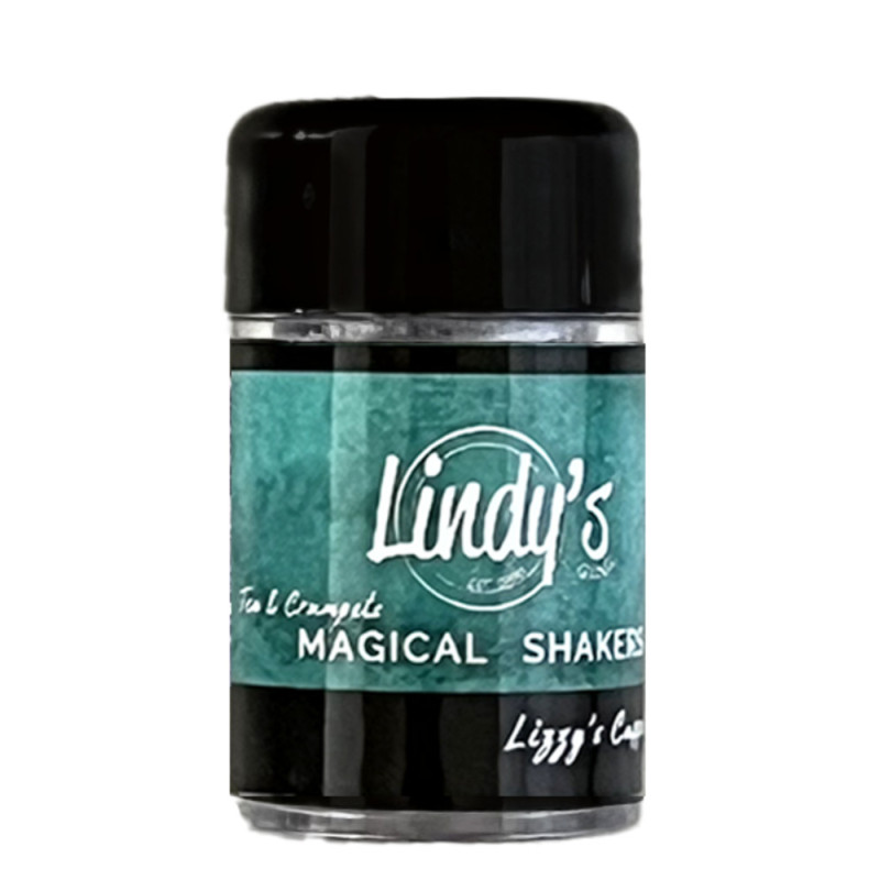 Lindy's Stamp Gang - Magical Shaker 2.0 - Lizzy's Cuppa' Tea Teal