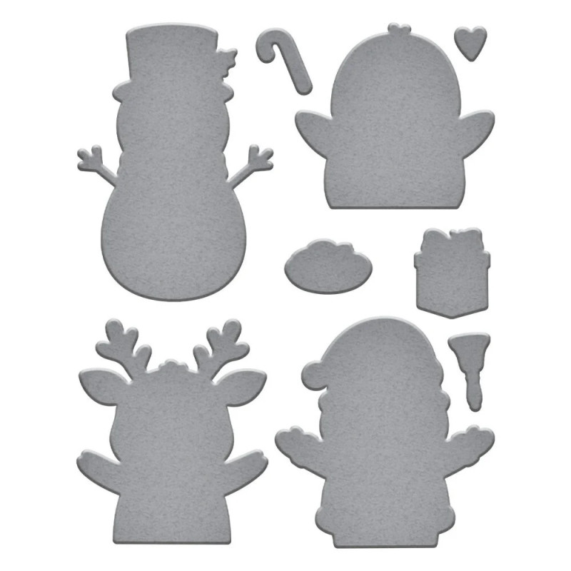 Spellbinders - Simon Hurley - Christmas Hugs - S7-281