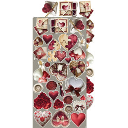 Craft O'Clock - Creative Extras Set - Spring In Love - Mix 01