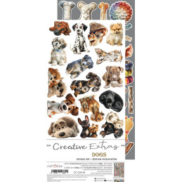 Craft O'Clock - Creative Extras Set - Lovely Pets - Mix 02