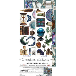 Craft O'Clock - Creative Extras Set - Supernatural World - Mix 03