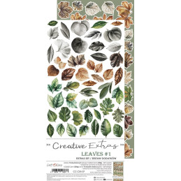 Craft O'Clock - Creative Extras Set - All Leaves - Mix 04