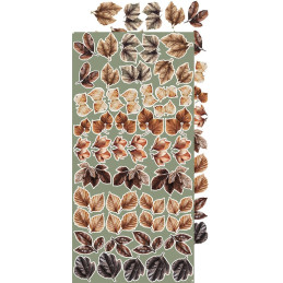 Craft O'Clock - Creative Extras Set - All Leaves - Mix 04