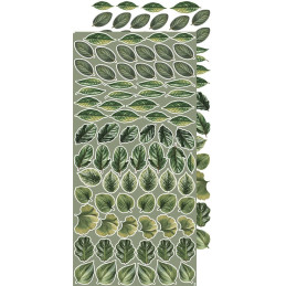 Craft O'Clock - Creative Extras Set - All Leaves - Mix 04
