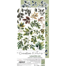 Craft O'Clock - Creative Extras Set - All Leaves - Mix 04