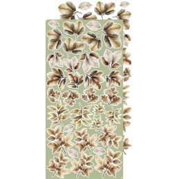Craft O'Clock - Creative Extras Set - All Leaves - Mix 04