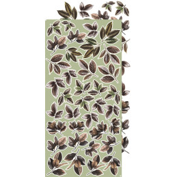 Craft O'Clock - Creative Extras Set - All Leaves - Mix 04