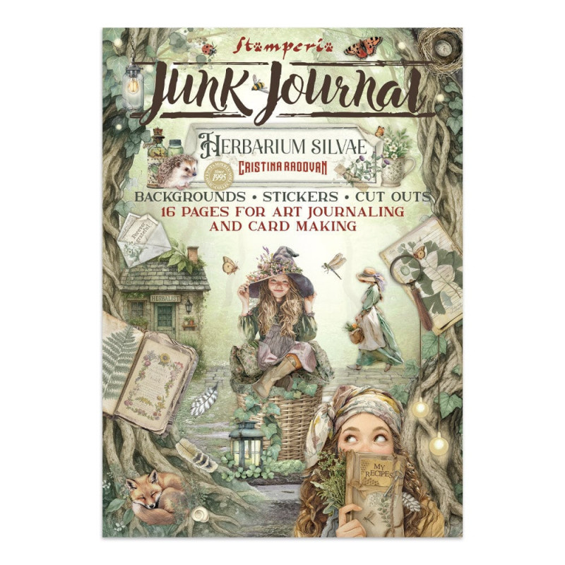 Stamperia - Junk Journal - Herbarium Silvae - SBJK09