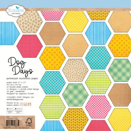 Elizabeth Craft Designs - Papirpakke 30.5x30.5 - Dog Days