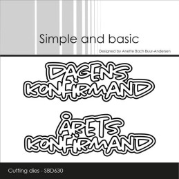 Simple And Basic - Dagens Konfirmand/Årets Konfirmand - SBD630
