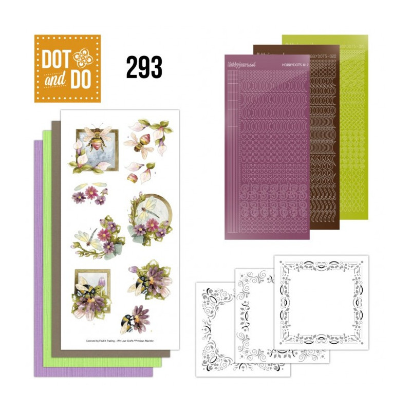 Dot And Do 293 - Flowers And Bugs