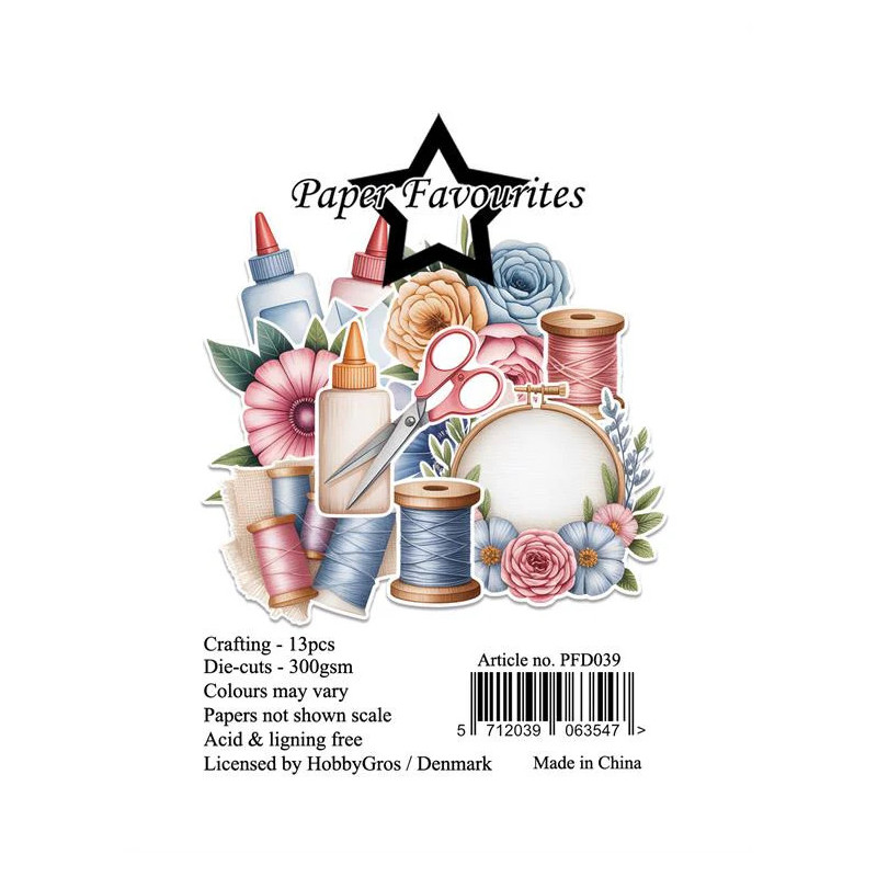 Paper Favourites - Die Cuts - Crafting - PFD039