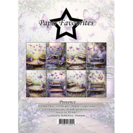 Paper Favourites - Papirpakke A6 - Provence - PFA607