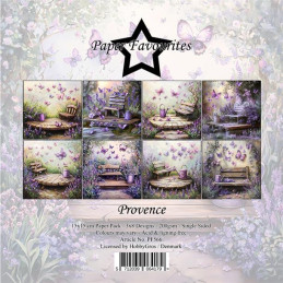 Paper Favourites - Papirpakke 15x15 - Provence - PF566