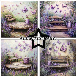 Paper Favourites - Papirpakke 15x15 - Provence - PF566