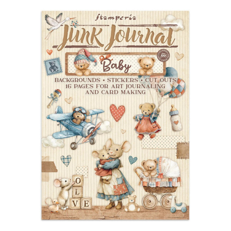 Stamperia - Junk Journal - Baby - SBJK12