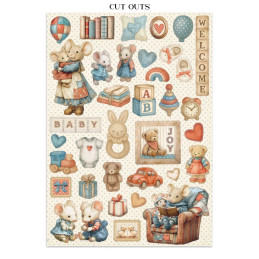 Stamperia - Junk Journal - Baby - SBJK12