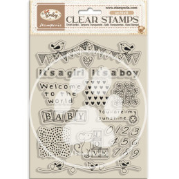 Stamperia - Clear Stamp - Baby - WTK235