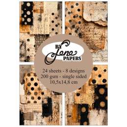 By Lene - Papirpakke A6 - Taste Of Coffee - BLP674