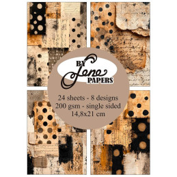 By Lene - Papirpakke A5 - Taste Of Coffee - BLP274