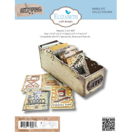 Elizabeth Craft Designs - Art Journal Specials - ATC Collection Box