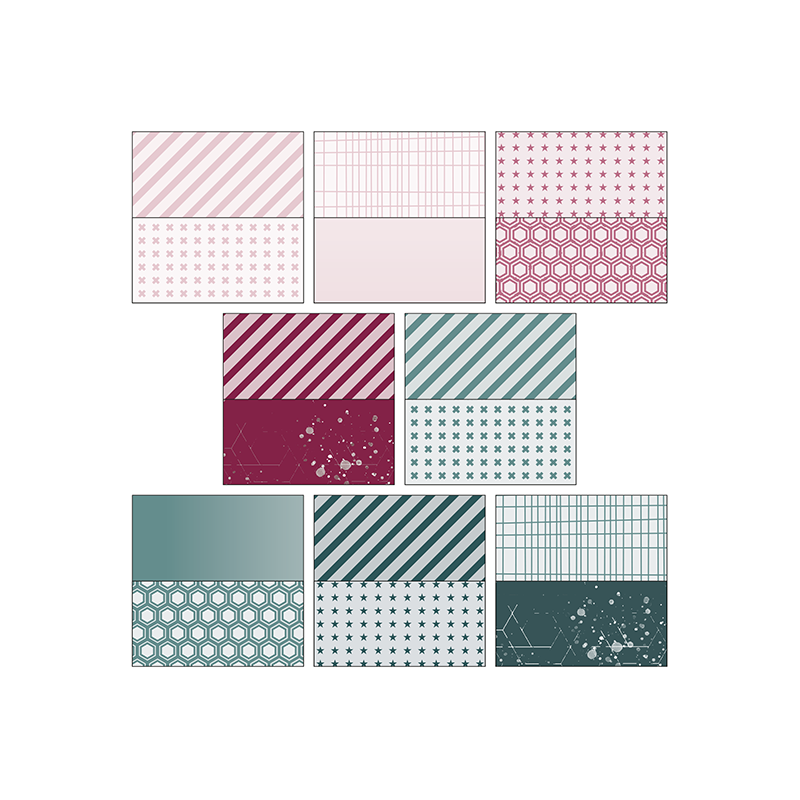 Design5 - Papirpakke A5 - Elegant Drøm - D502130P