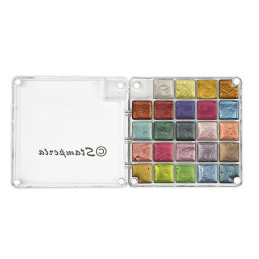 Stamperia - Metallic Watercolor Paint Set