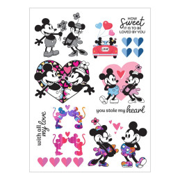 Spellbinders - Rub-Ons - Classic Mouse Love