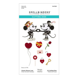 Spellbinders - Classic Mouse Collection - Love - S4-1522