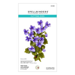 Spellbinders - Wild Violet And Ladybugs - S3-569