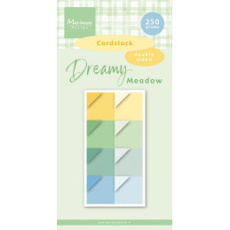 Marianne Design - Papirblok 15x30 - Dreamy Meadow - Cardstock - PK9220