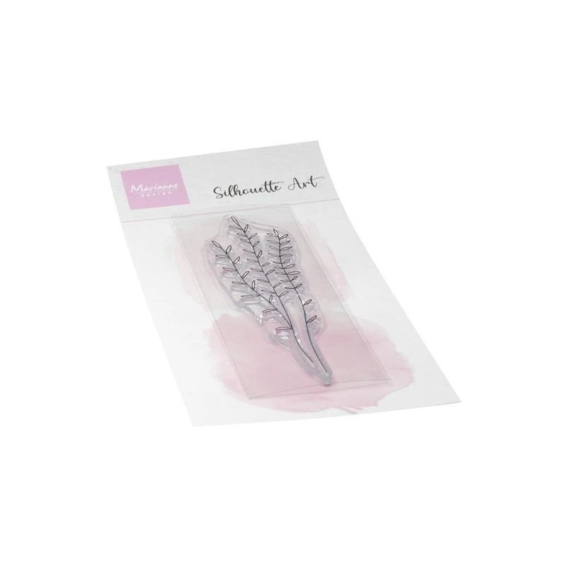 Marianne Design - Clear Stamps - Silhouette Art - Thyme - CS1186
