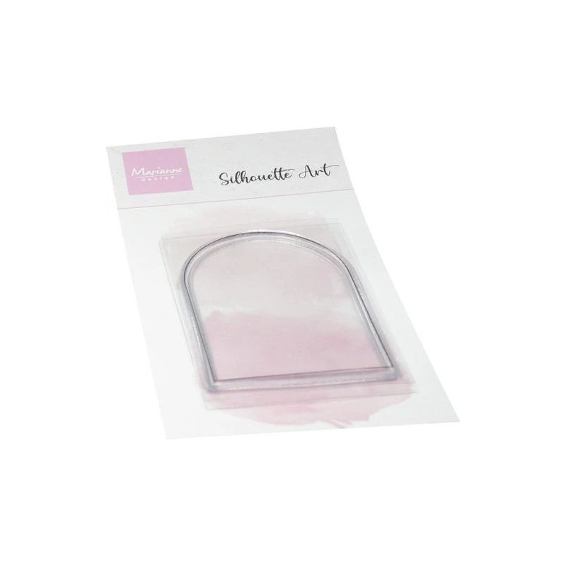 Marianne Design - Clear Stamps - Silhouette Art - Dome Frame - CS1188