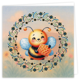 Dot And Do Cards 37 - Happy Bees