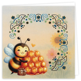 Dot And Do Cards 37 - Happy Bees