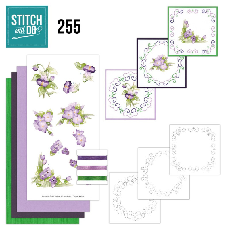 Stitch And Do 255 - Purple Blossom