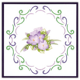 Stitch And Do 255 - Purple Blossom