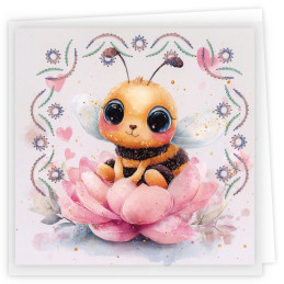 Stitch And Do Cards 29 - Cute Bees