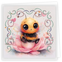 Stitch And Do Cards 29 - Cute Bees