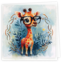Stitch And Do Cards 30 - Smart Giraffes
