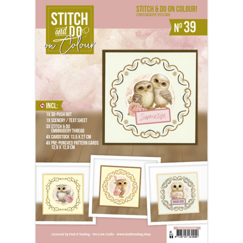 Stitch And Do - On Colour No. 39 - Owlways Yours