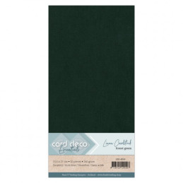 Card Deco Essentials - Linen Cardstock 4K - Forest Green
