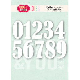 Craft & You - Numbers - CW392
