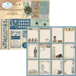 Elizabeth Craft Designs - Papirpakke 30.5x30.5 - Delightful Discovery