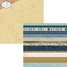 Elizabeth Craft Designs - Papirpakke 30.5x30.5 - Delightful Discovery