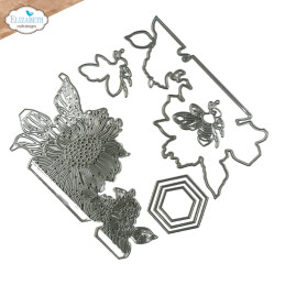 Elizabeth Craft Designs - Everyday Memories - Bee And Flower Accents